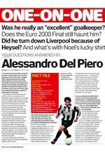 Alessandro Del Piero interview