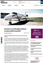 Brazilian aircraft maker Embraer proves small is beautiful