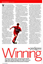 FA Cup final programme: Xabi Alonso profile